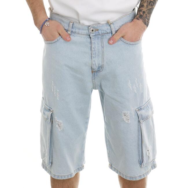 PANTALONE CORTO CARGO BL11 - Mad Fashion | img vers.1300x/